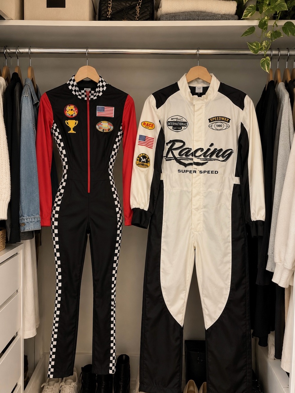Halloween Racing Costume Set – Men’s & Women’s
